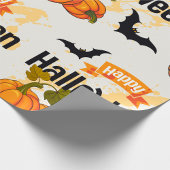 Happy Halloween-ontwerp Cadeaupapier