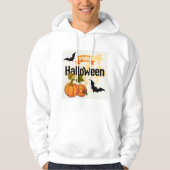 Happy Halloween-ontwerp Hoodie (Voorkant)
