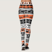 Happy Halloween-ontwerp Leggings (Achterkant)