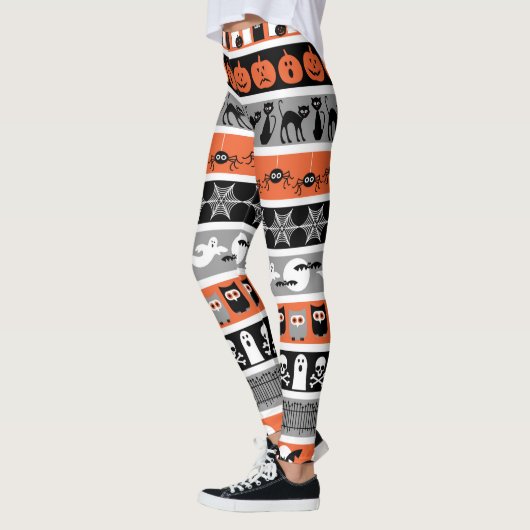 Happy Halloween-ontwerp Leggings (Links)