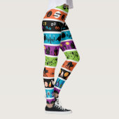 Happy Halloween-ontwerp Leggings (Rechts)