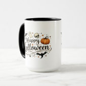 Happy Halloween-ontwerp Mok (Voorkant links)