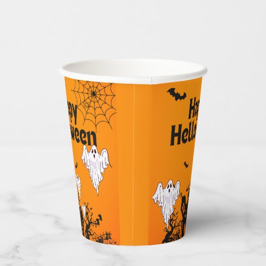 Happy Halloween-ontwerp Papieren Bekers (Rechts)