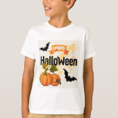 Happy Halloween-ontwerp T-shirt (Voorkant)