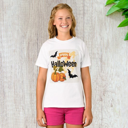 Happy Halloween-ontwerp T-shirt