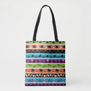 Happy Halloween-ontwerp Tote Bag