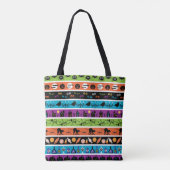 Happy Halloween-ontwerp Tote Bag (Achterkant)