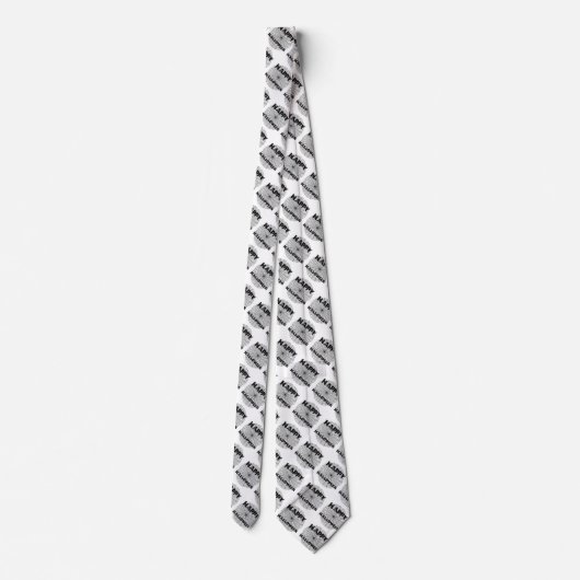 Happy Halloween op Spider Web Text Necktie Stropdas (Achterkant)