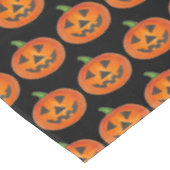 Happy Halloween Oranje Pumpkin Jack o' Lantern Tafelkleed (Gekanteld)