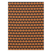 Happy Halloween Oranje Pumpkin Jack o' Lantern Tafelkleed (Voorkant)