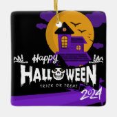 Happy Halloween Ornamenten Holiday Accents Party (Voorkant)