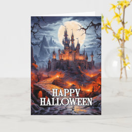 Happy Halloween | Oude spookhuis Kaart