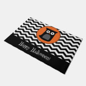 Happy Halloween Owl Deurmat (Schuin)