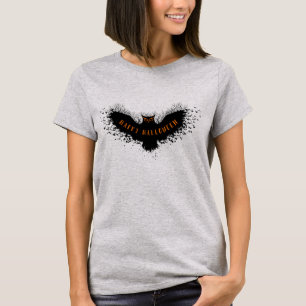 Happy Halloween Owl Illustratie T-shirt