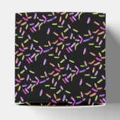 Happy Halloween Paarse Googley Monster Donut Bedankdoosjes (Bovenkant)