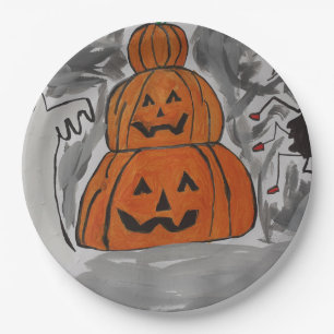 Happy Halloween Paper-Bord Papieren Bordje
