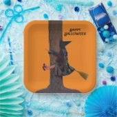 Happy Halloween Paper-Bord Papieren Bordje (Feest)