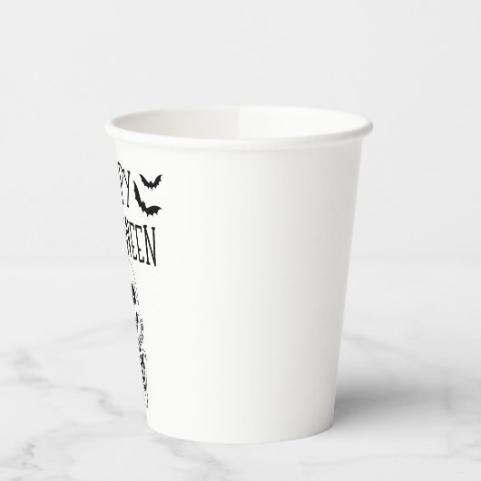 Happy Halloween Paper cup Papieren Bekers (Links)