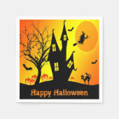 Happy Halloween Paper Napkin Servet (Voorkant)
