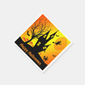 Happy Halloween Paper Napkin Servet (Hoek)