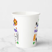 Happy Halloween-papierbekertjes Papieren Bekers (Links)