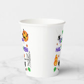 Happy Halloween-papierbekertjes Papieren Bekers (Rechts)