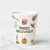 Happy Halloween Papieren Bekers (Voorkant)