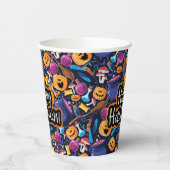 Happy Halloween Papieren Bekers (Links)