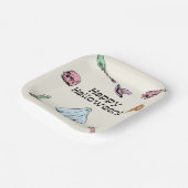 Happy Halloween Papieren Bordje (Gebogen)