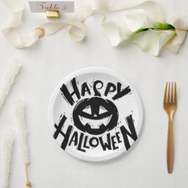 Happy Halloween Papieren Bordje