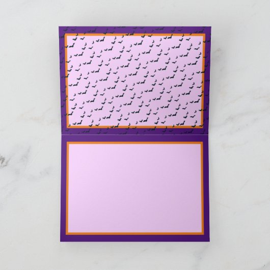 Happy Halloween-partij Kaart (Binnen)