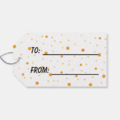 Happy Halloween Party-ballonnen Cadeaulabel (Achterkant Horizontaal)