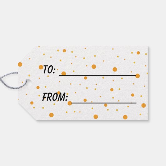 Happy Halloween Party-ballonnen Cadeaulabel (Achterkant Horizontaal)