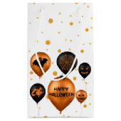 Happy Halloween Party-ballonnen Klein Cadeauzakje (Achterkant)