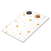 Happy Halloween Party-ballonnen Notitieblok (Schuin)