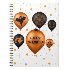 Happy Halloween Party-ballonnen Notitieboek