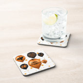 Happy Halloween Party-ballonnen Onderzetter (Rechterzijde)