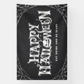 Happy Halloween Party Banner (Verticaal)