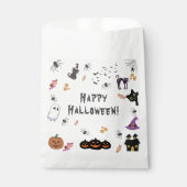 Happy Halloween Party Bedankzakje (Voorkant)