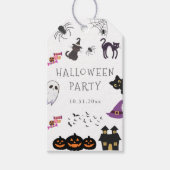 Happy Halloween Party Cadeaulabel (Voorkant)