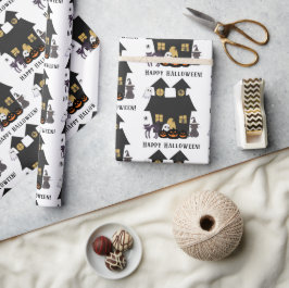 Happy Halloween Party Cadeaupapier