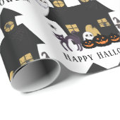 Happy Halloween Party Cadeaupapier (Rol Hoek)
