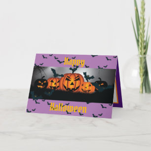 Happy Halloween Party Kaart