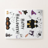 Happy Halloween Party Legpuzzel (Horizontaal)