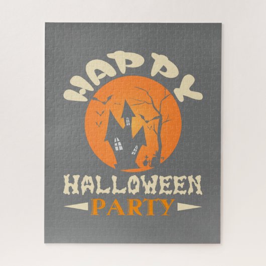 Happy Halloween Party Legpuzzel (Verticaal)