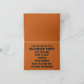 Happy Halloween Party nodiging (Binnen)