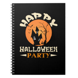 Happy Halloween Party Notitieboek