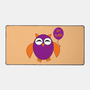 Happy Halloween Party Owl Bureaumat