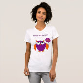 Happy Halloween Party Owl Custom T Shirt (Voorkant volledig)
