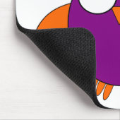 Happy Halloween Party Owl Mousepad Muismat (Hoek)